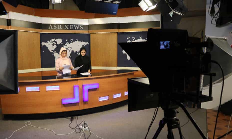 Taliban commands female TV presenters to cover their faces