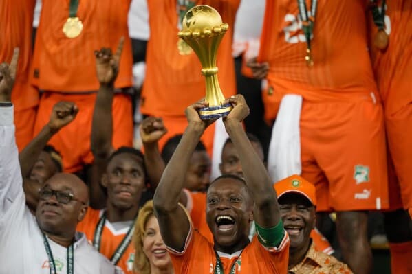 AFCON 2024 Ivory Coast defeat Nigeria, to win third title