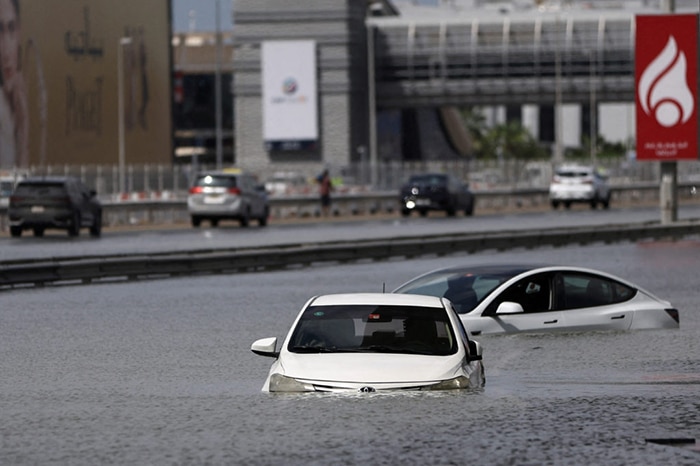 Aftermath following floods caused by heavy rains in Dubai